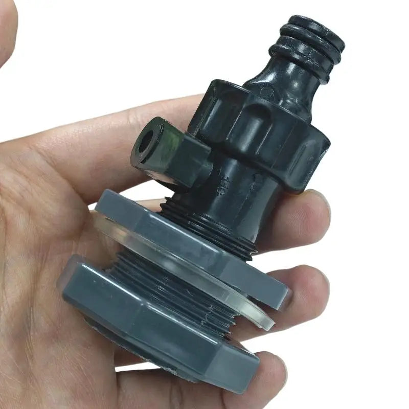 Yztrax RainKit™ – Kit de Conexões PVC 3/4" para Barril de Chuva e Irrigação