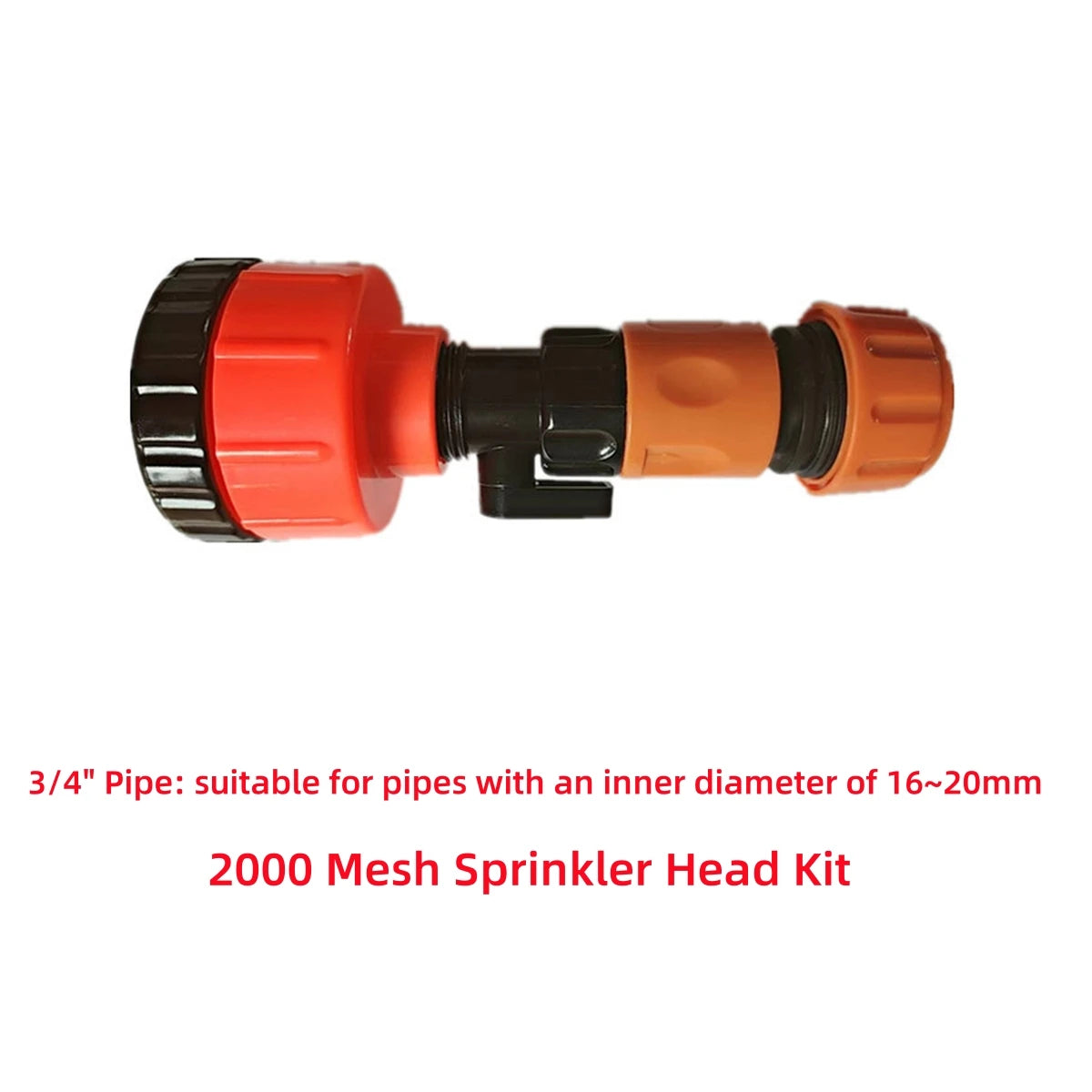 Yztrax SprayPro™ – Aspersor de Jardim com Filtro de Malha (400/1000/2000 Mesh)