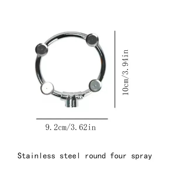 Yztrax MistPro™ – Aspersor Circular de Alta Pressão em Aço Inoxidável