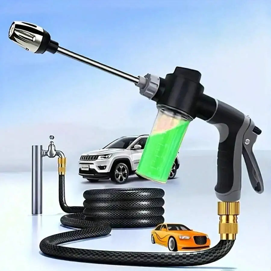 Yztrax AquaForce™ – Pistola de Água de Alta Pressão com Depósito de Espuma