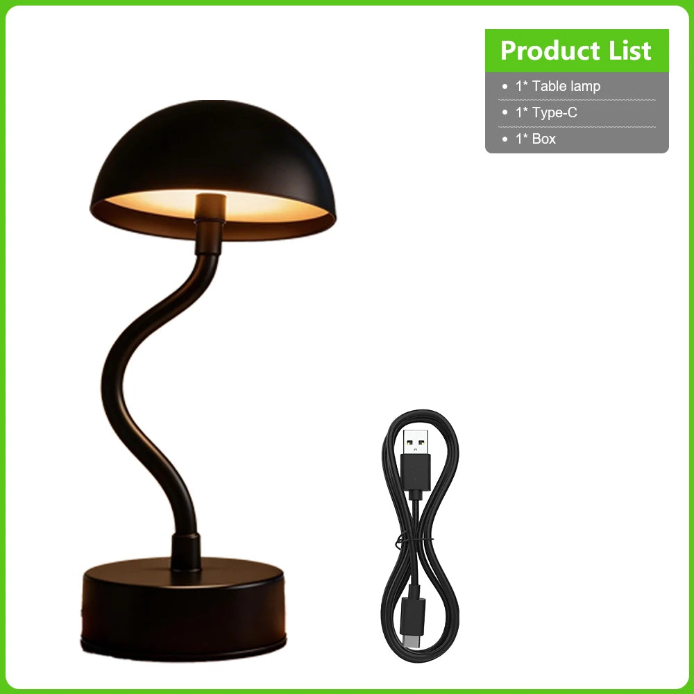 Yztrax KidsLight™ – Candeeiro de Secretária LED para Crianças | Proteção Ocular | USB-C | Bateria 2000mAh