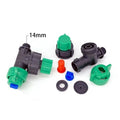 Yztrax ClipFlow™ – Kit 5 Abraçadeiras Anti-Gotejamento para Sistemas de Irrigação