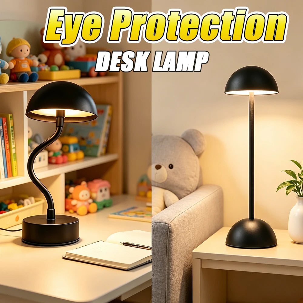 Yztrax KidsLight™ – Candeeiro de Secretária LED para Crianças | Proteção Ocular | USB-C | Bateria 2000mAh
