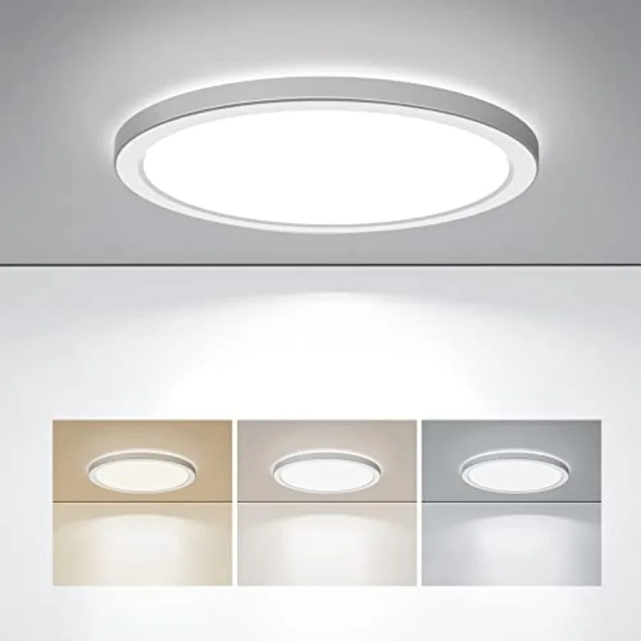 Yztrax SlimRound™ – Candeeiro LED de Teto Redondo Ultra-Fino 18W | 3000K-4000K-5000K