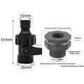 Yztrax RainKit™ – Kit de Conexões PVC 3/4" para Barril de Chuva e Irrigação