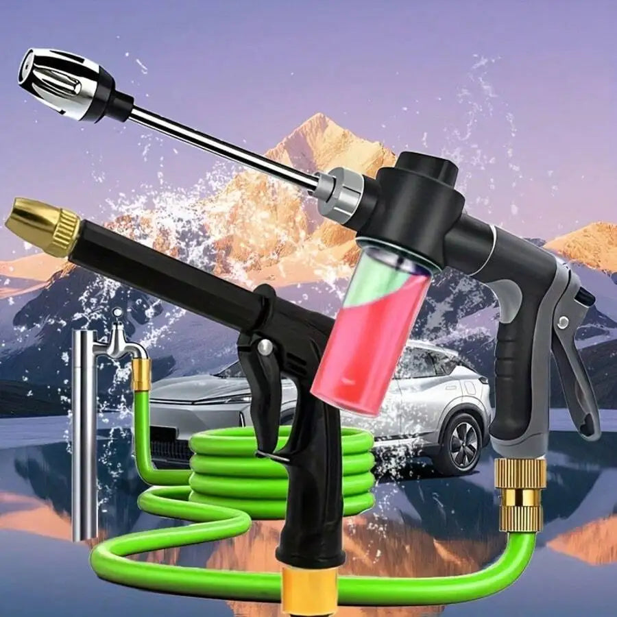Yztrax AquaForce™ – Pistola de Água de Alta Pressão com Depósito de Espuma